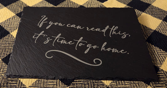 Engraving on Slate