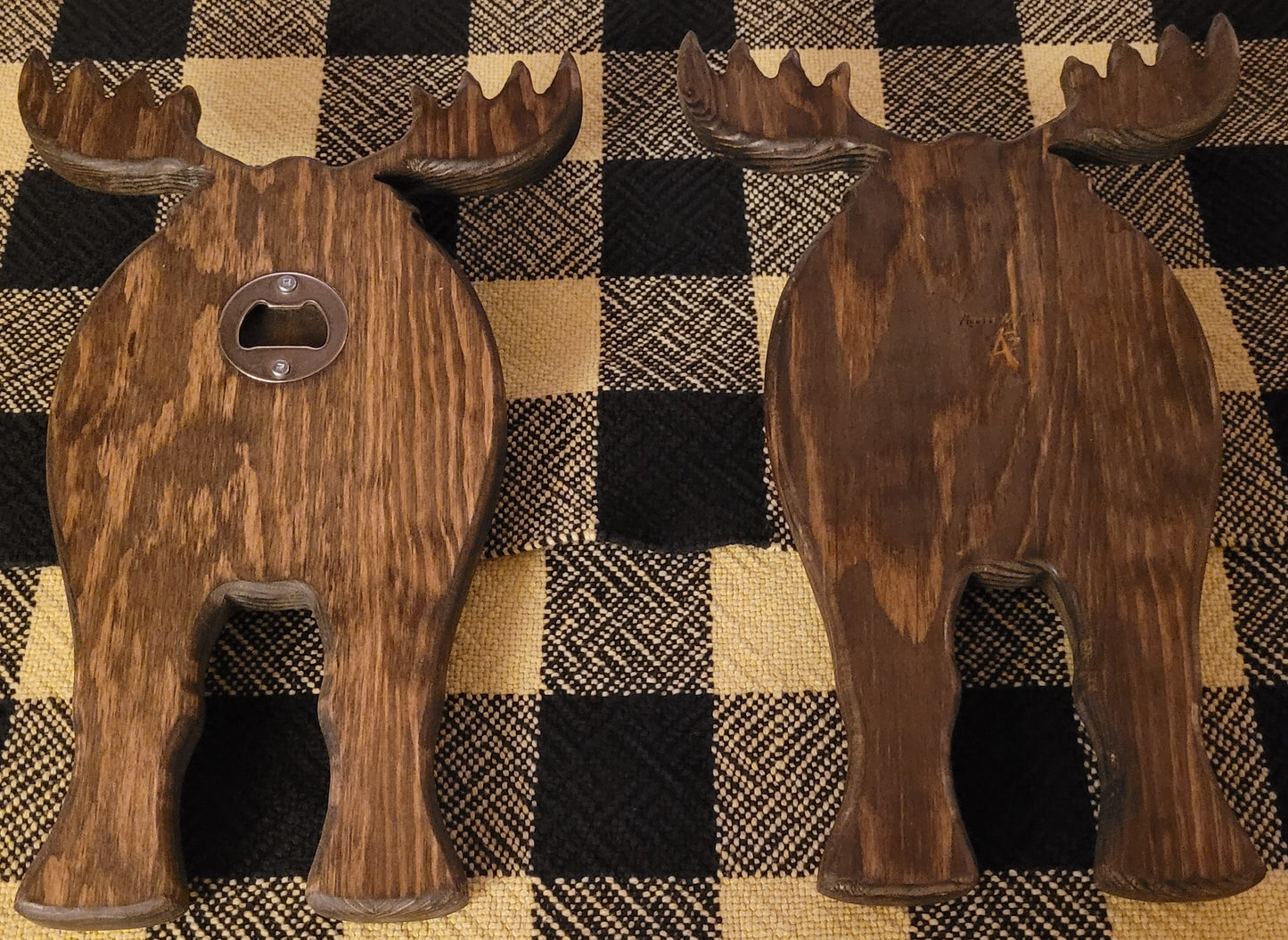Funny Rustic Bottle Opener – Animal Butt Style