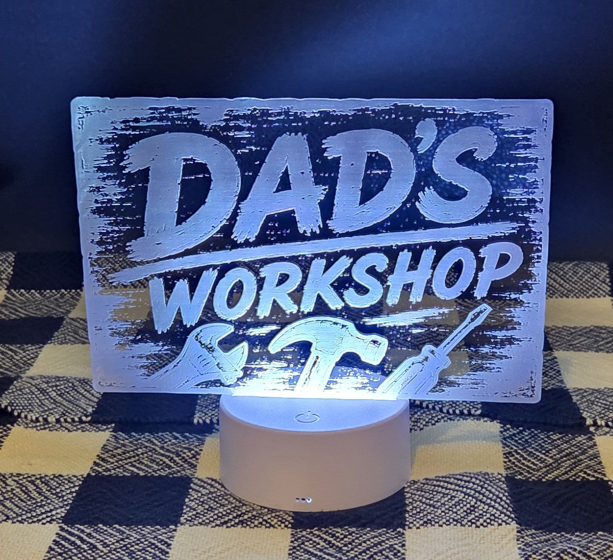 Fathers Day Light-up Acrylic Signs