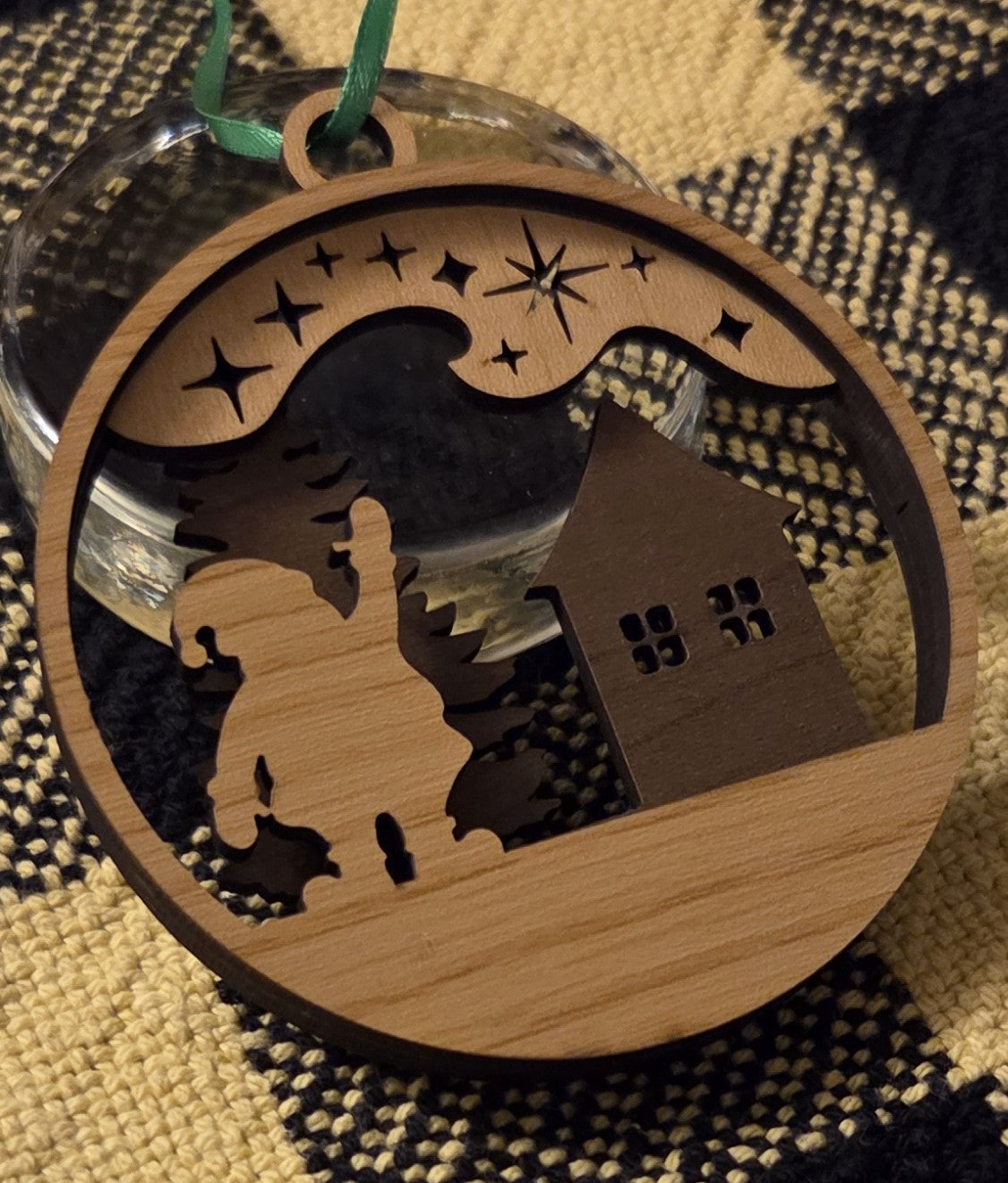 Santa Ornament