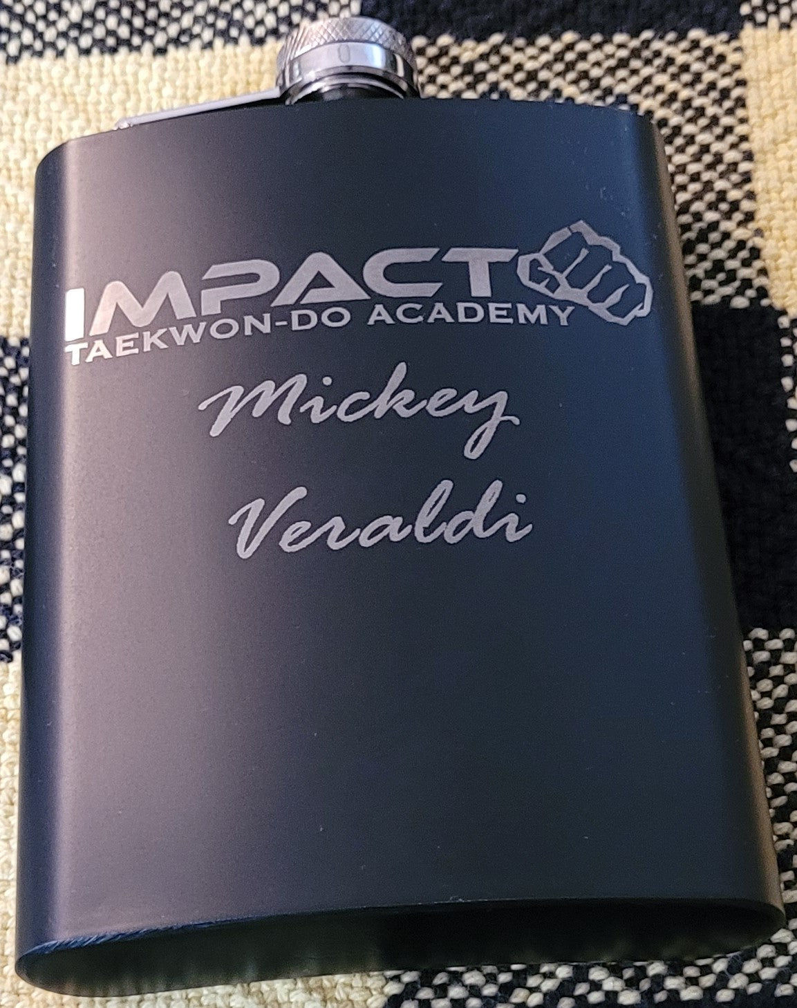 impact tkd flask for Mickey