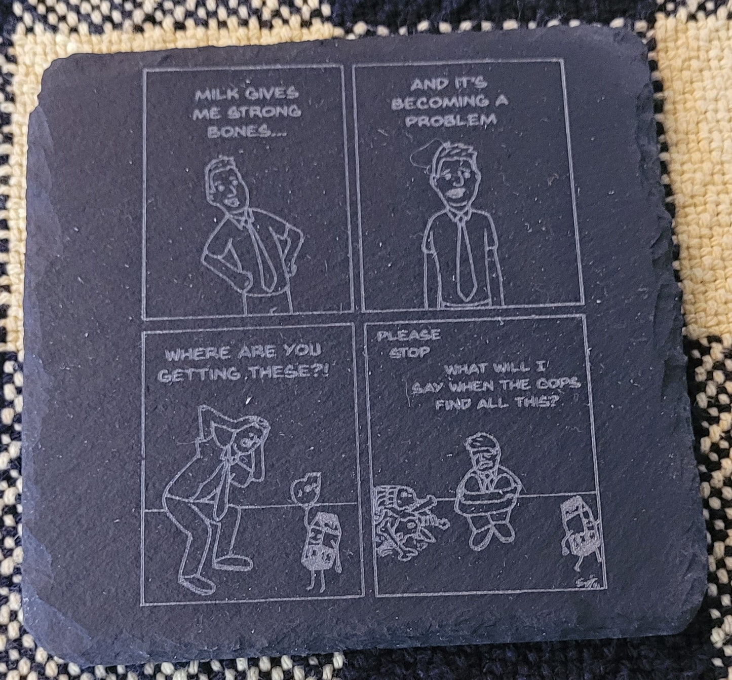 Meme Slate Coasters - Square