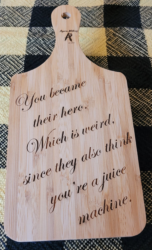 Laser engraved Mothers Day Cutting board decorations
