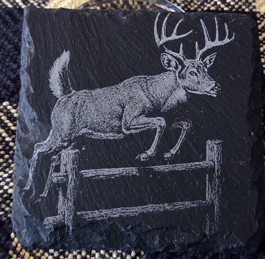 Wildlife Slate Coasters