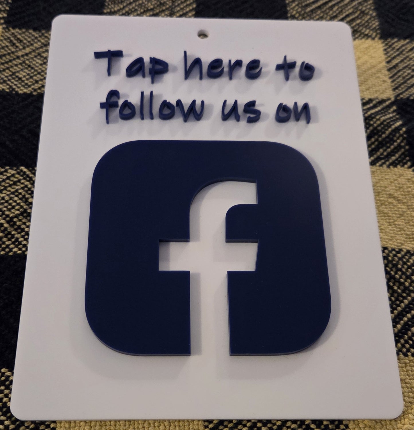 Facebook follow sign
