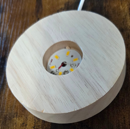 3.5" LED Light Source - For Crystals