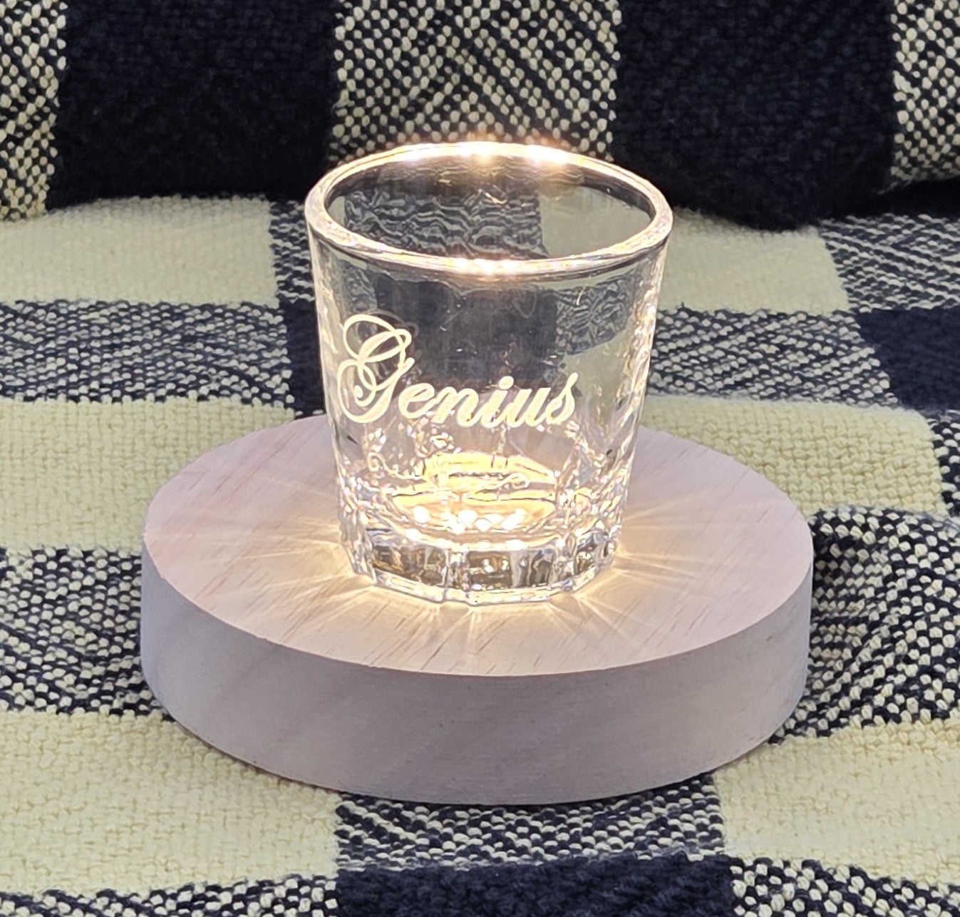 Funny Engraved Shot Glass Set | Laser Engraved Whiskey Shooter | Bachelor Party, Groomsmen & Bar Gift | "Let Me Know When..." Collection