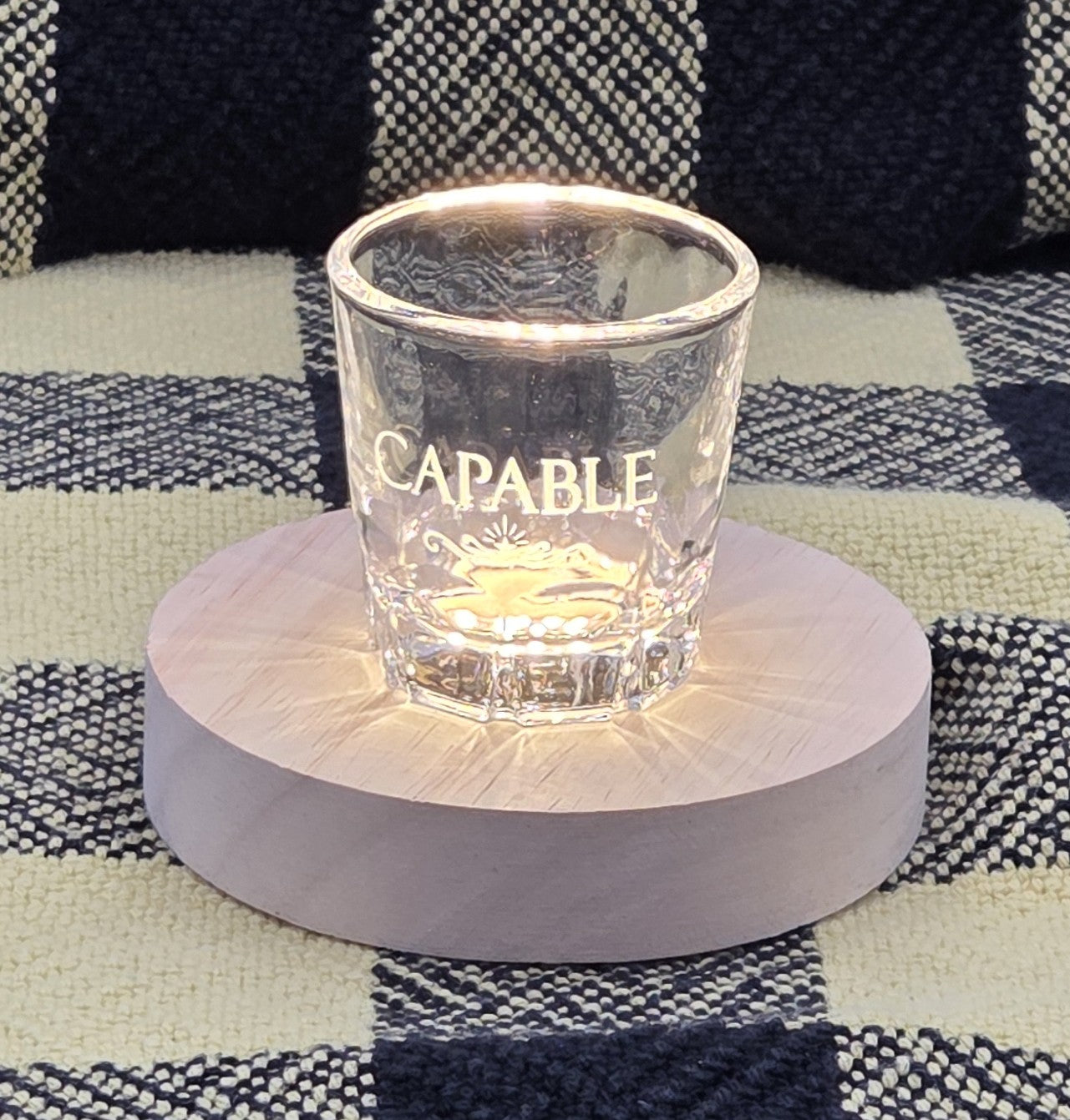 Funny Engraved Shot Glass Set | Laser Engraved Whiskey Shooter | Bachelor Party, Groomsmen & Bar Gift | "Let Me Know When..." Collection
