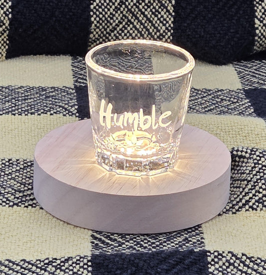 Funny Engraved Shot Glass Set | Laser Engraved Whiskey Shooter | Bachelor Party, Groomsmen & Bar Gift | "Let Me Know When..." Collection