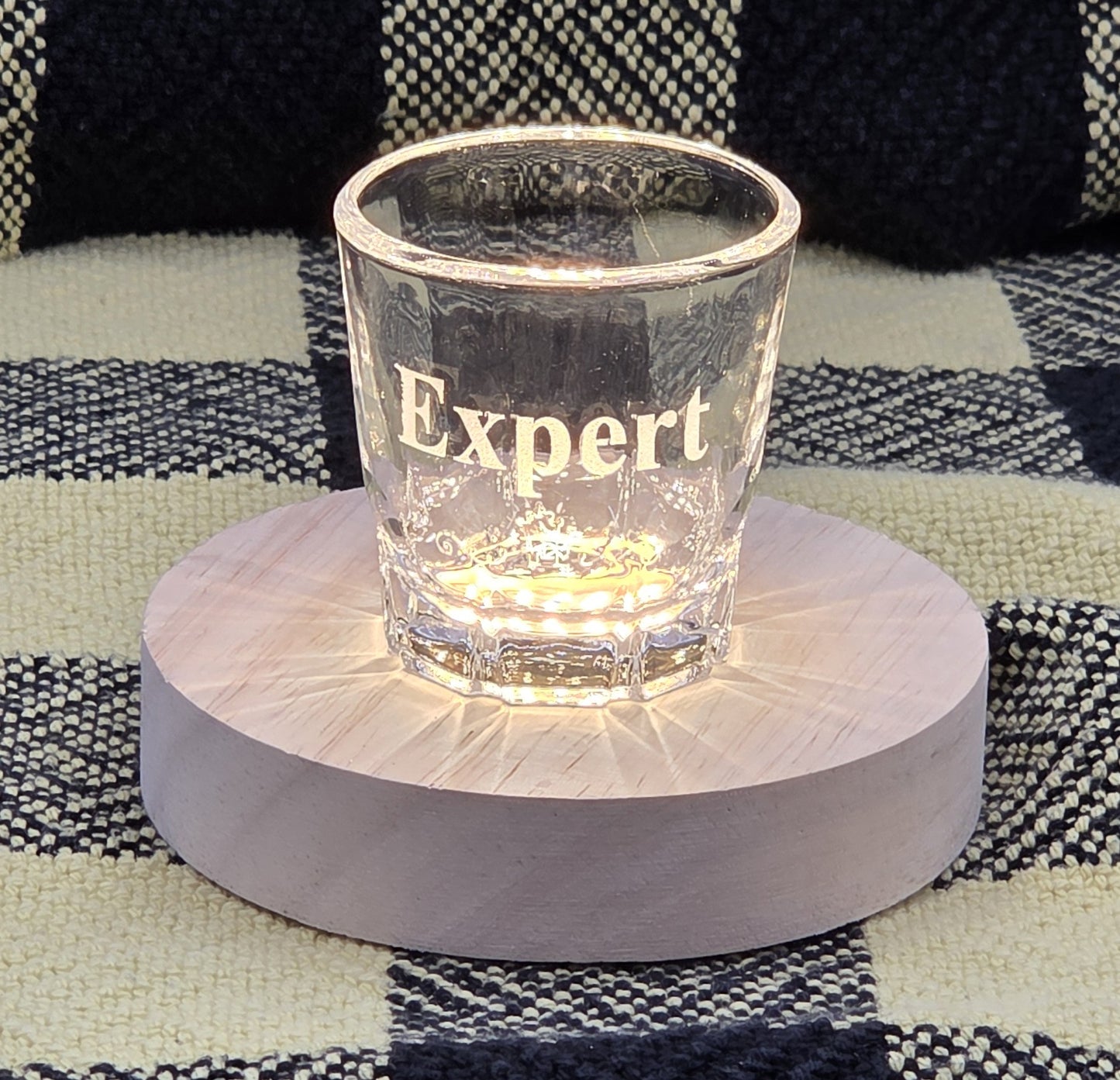 Funny Engraved Shot Glass Set | Laser Engraved Whiskey Shooter | Bachelor Party, Groomsmen & Bar Gift | "Let Me Know When..." Collection