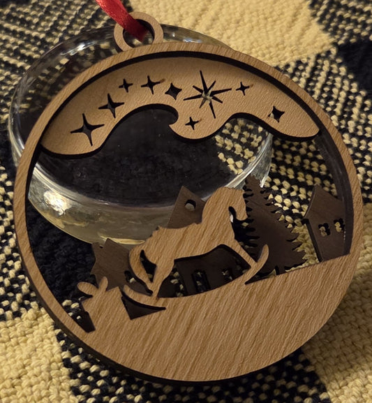 Rocking horse ornament