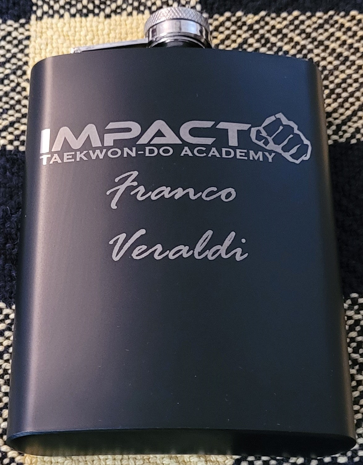 impact tkd flask for Franco