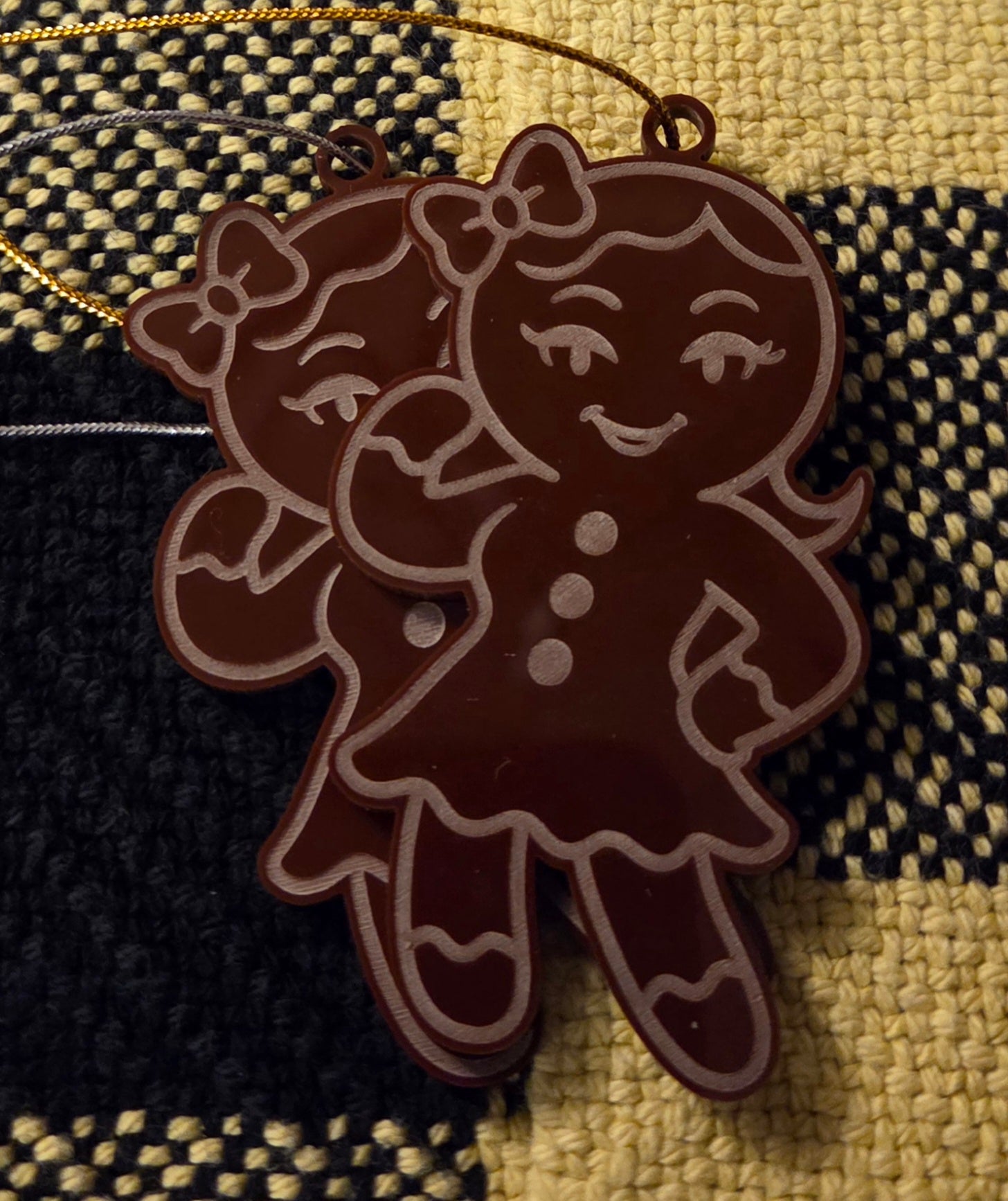 gingerbread lady ornament